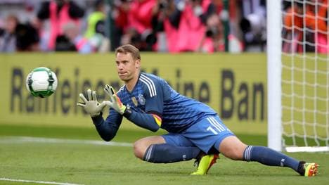 Manuel Neuer und die DFB-Nationalmannschaft testet vor der EURO 2020 gegen Spanien und Italien