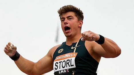 David Storl wurde 2011 als erster Deutscher Weltmeister im Kugelstoßen