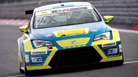 Seat-Pilot Mike Halder sicherte sich seine erste Pole in dieser Saison