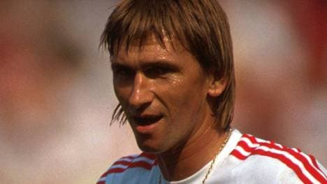 Klaus Agenthaler schoss am 19. August 1989 in Frankfurt sein legendärstes Tor