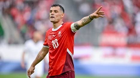 Granit Xhaka führt die Schweiz auch bei der EM als Stratege an