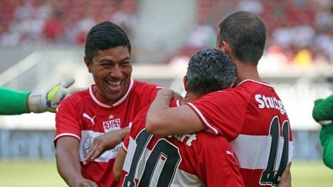 Beim Pezzey Star-Revival werden auch Giovane Elber (l.),  Krassimir Balakov (M.) und Fredi Bobic (r.) vertreten sein