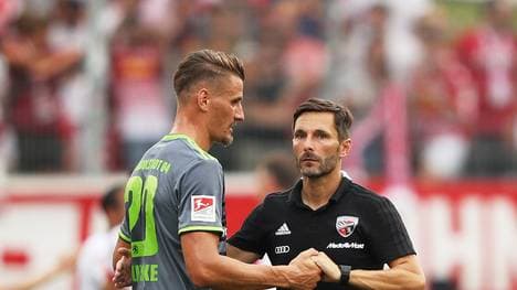 Stefan Leitl (r.) wurde am Samstag beim FC Ingolstadt entlassen