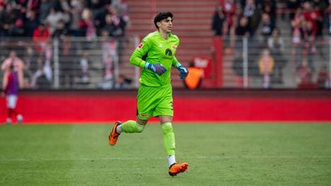 Union Berlins Torwart-Talent Berkin Arslanogullari kämpft gegen Knochenkrebs