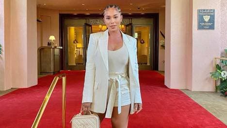 Hazel Renee, die Ehefrau von Warriors-Star Draymond Green, hat gegen die Celtics-Fans gepestet