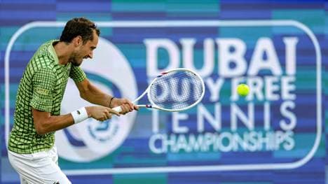 Länger als geplant in Dubai: Daniil Medvedev