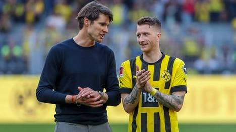 Marwin Hitz (l.) verlässt Borussia Dortmund
