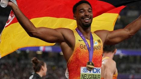 Leo Neugebauer kommt aus dem Feiern nicht heraus