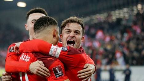Die Schweizer sind für die WM 2022 qualifiziert