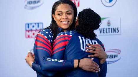 Azaria Hill greift bei Olympia nach Gold im Bob