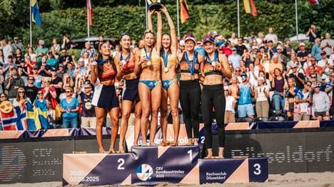 Nach Gold im Vorjahr gab es Bronze für Müller/Tillmann