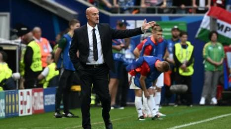 Ungarns Trainer Marco Rossi