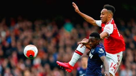 Pierre-Emerick Aubameyang spielt seit 2018 beim FC Arsenal