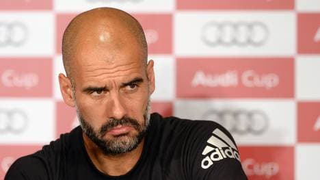 Pep Guardiola trifft zum Auftakt des Audi Cups mit dem FC Bayern auf den AC Mailand