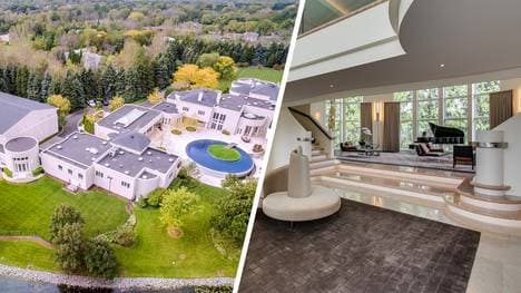 Riesiges Anwesen, zeitgenössiges Interieur: Das ist Michael Jordans langjährige Residenz in Chicago