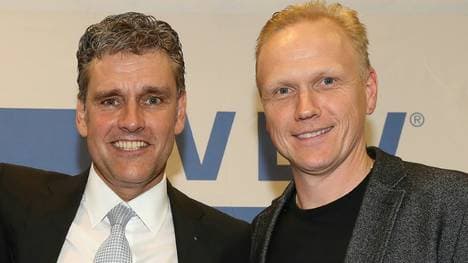 Gothe (l.) und  Ramelow bleiben an der Spitze des VDV