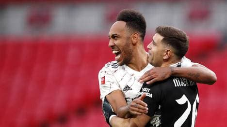 Pierre-Emerick Aubameyang traf zunächst in der regulären Spielzeit und später auch im Elfmeterschießen