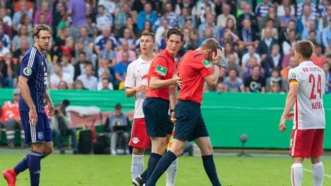 Spielabbruch bei VfL Osnabrück gegen RB Leipzig