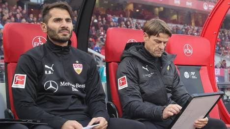 Halil Altintop (l.) war bis April Co-Trainer beim VfB Stuttgart