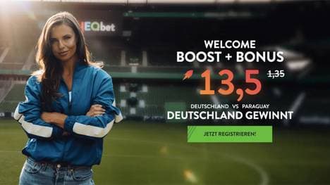 WM-Hammer: Quote 13,50 auf Deutschland-Sieg! NEO.bet Boost für Deutschland vs. Paraguay