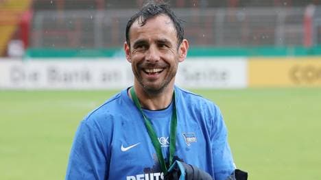 Michael Hartmann wurde mit Herthas U19 deutscher Meister