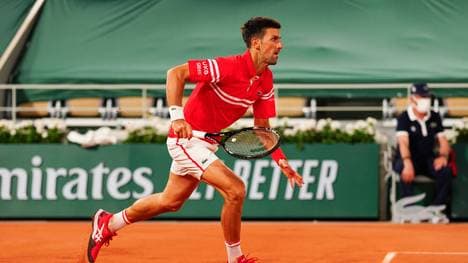 Novak Djokovic überzeugte gegen Tennys Sandgren