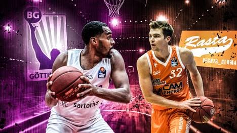 Im Duell der Enttäuschten muss RASTA Vechta zu BG Göttingen