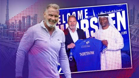 Thorsten Fink ist aktuell Trainer in Dubai