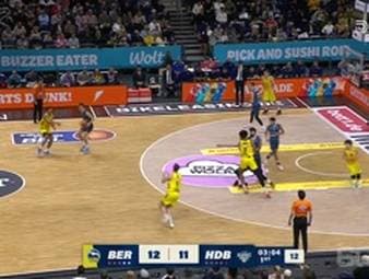 Spiel Highlights zu ALBA BERLIN - MLP Academics Heidelberg