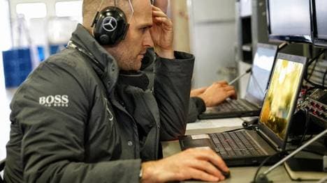 Pim de Wit ist der Herr über die Zahlen und Daten bei Mercedes in der DTM