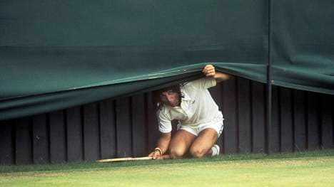 Ilie Nastase versetzte 1977 die Tennis-Welt mit der "Fischer-Patsche" in Aufruhr