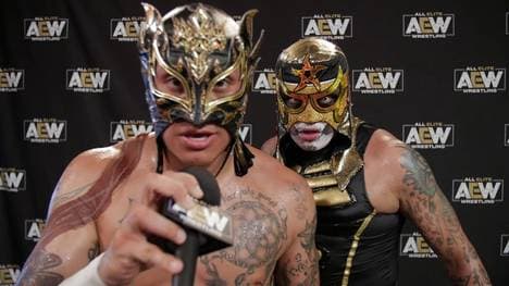 Rey Fenix (l.) folgt Penta offenbar von AEW zu WWE