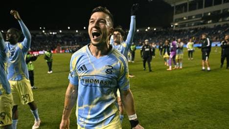 Kai Wagner wurde mit Philadelphia Hauptrundensieger