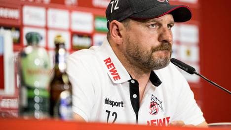 1. FC Koeln Pressekonferenz; 01.07.2021 Steffen Baumgart (Trainer 1. FC Koeln) Pressekonferenz 1. FC Koeln; Geissbockheim, 01.07.2021 *** 1 FC Koeln Press Conference 01 07 2021 Steffen Baumgart Coach 1 FC Koeln Press Conference 1 FC Koeln Geissbockheim, 01 07 2021 Copyright: xBEAUTIFULxSPORTS Wunderlx