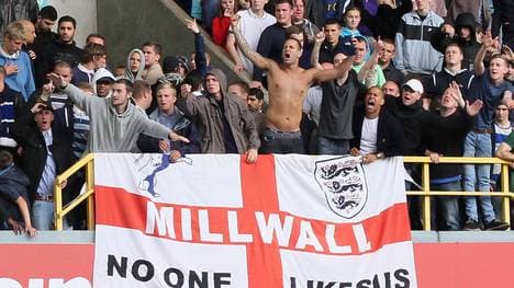 Die Fans des FC Millwall gelten als berüchtigt 