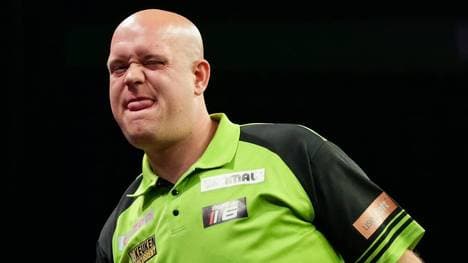 Michael van Gerwen stand sieben Jahre lang an der Spitze der Weltrangliste