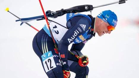 Erik Lesser durfte sich über einen weiteren Podestplatz freuen