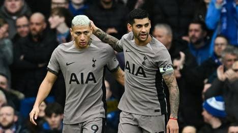 Richarlison (l.) traf doppelt