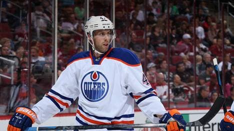 Will Acton im Trikot der Edmonton Oilers