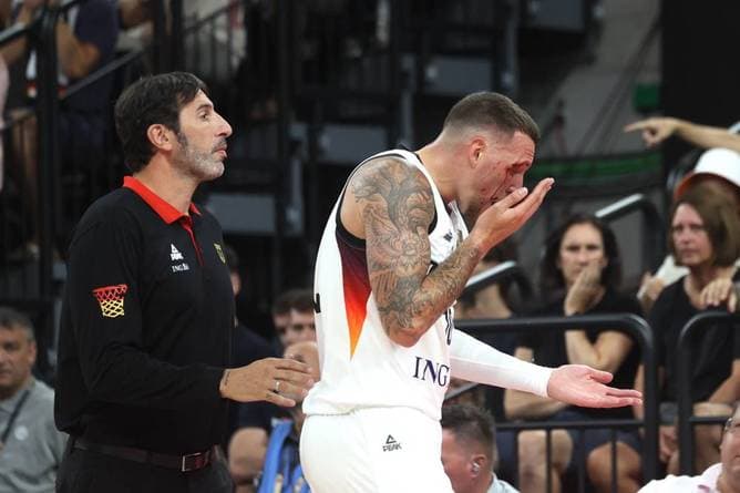 Schreck um deutschen Basketball-Star