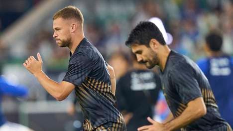 Joshua Kimmich (l.) steht beim DFB-Team unter Zugzwang