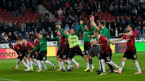 Hannover 96 feierte einen 2:0-Sieg über den HSV