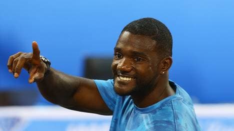 Justin Gatlin-Doha - IAAF Diamond League 2015