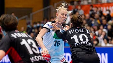 Die deutschen Handball-Frauen stehen in der WM-Hauptrunde
