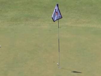 Matti Schmid gelingt auf der PGA Tour beim Turnier in Memphis ein absoluter Sensationsschlag! Der Deutsche spielt an Loch 4 ein Hole-in-One.