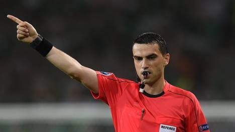 Ovidiu Hategan pfiff auch bei der EM 2016 in Frankreich