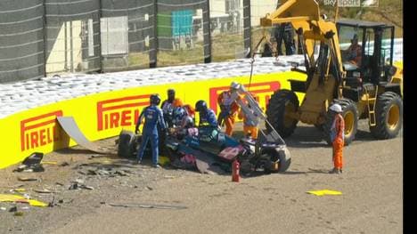 Alpine-Pilot Jack Doohan flog im Training heftig ab