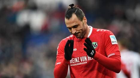 Hugo Almeida fand in Hannover nicht zu alter Stärke