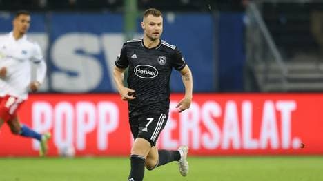 Florian Hartherz steht wieder auf dem Trainingsplatz