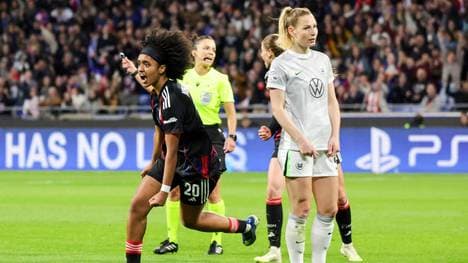 Wolfsburg scheiterte gegen Lyon in der Verlängerung
